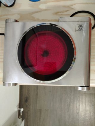 Fornello Elettrico in Vetroceramica Portatile
