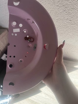 Lampada Hello Kitty Rosa Trasparente