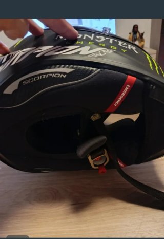 Casco Moto Scorpion R1 Talla L