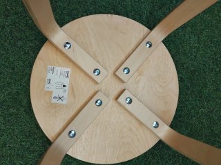 Taburete Ikea FROSTA madera