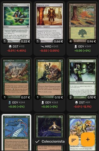 Colección Cartas Magic: The Gathering