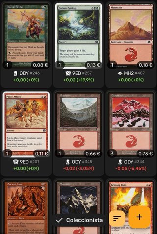 Colección Cartas Magic: The Gathering