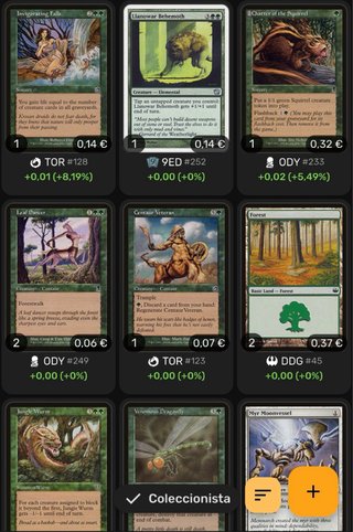 Colección Cartas Magic: The Gathering