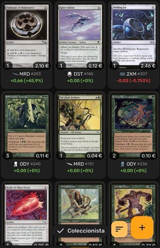Colección Cartas Magic: The Gathering