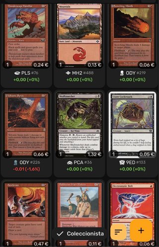 Colección Cartas Magic: The Gathering