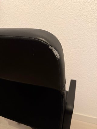 Silla de escritorio Ikea RENBERGET Negra