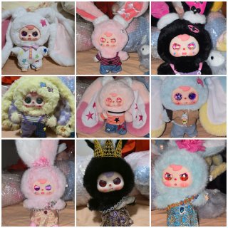 Bambola Baby Three Big Baby 9pc plush