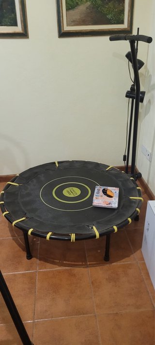 Trampolín Fitness Domyos Fit Trampo 500 + Barra