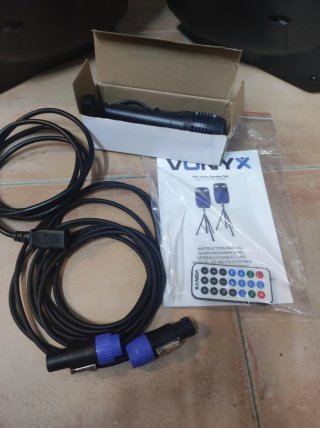 Altavoces Vonyx VPS122A Activo + Pasivo