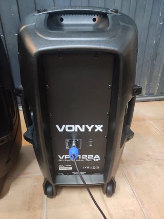 Altavoces Vonyx VPS122A Activo + Pasivo