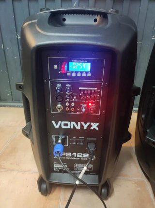 Altavoces Vonyx VPS122A Activo + Pasivo