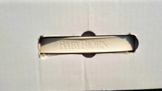 Hamaca Babybjörn gris en caja original