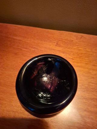 Vaso  in vetro artistico di Murano.