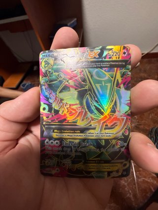 Carta Pokémon Rayquaza EX Exclusiva
