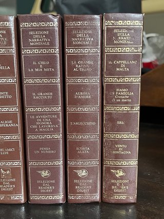 Lotto 7 Volumi Libri narrativa anni 70