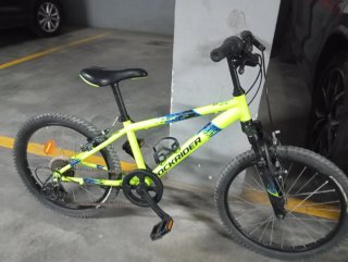 Bicicleta niño 24 Rockrider casi nueva