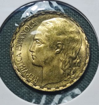 1 PESETA REPÚBLICA ESPAÑOLA 1937 SIN CIRCULAR