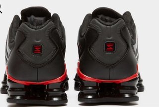 Nike Shox tl 45 Negro Rojo