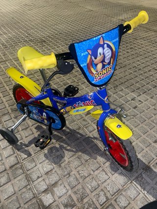Bicicleta infantil Sonic