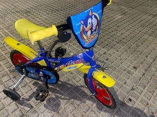 Bicicleta infantil Sonic