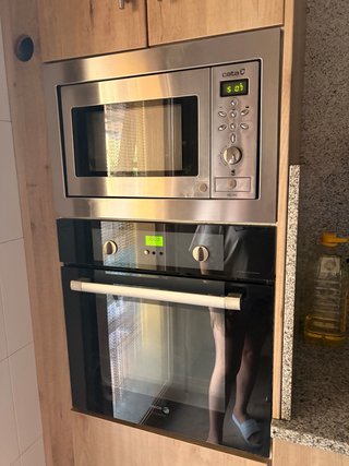 Microondas y horno integrable