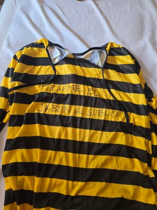 Disfraz Preso Talla S Fiestas Guirca