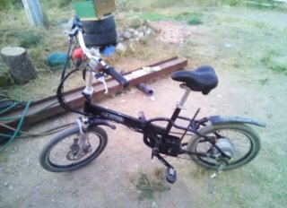 Bicicleta Eléctrica Tucano Plegable