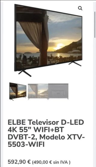 Castellgali !! Hoy!! Vendo!!ii Smart TV 4K UHD