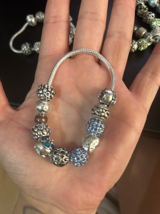 4 Pulseras bisutería Estilo Pandora