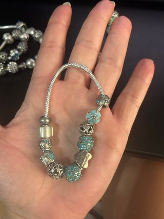 4 Pulseras bisutería Estilo Pandora