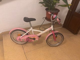Bicicleta infantil rosa Btwin