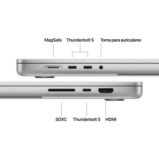 MacBook Pro 16 M5 Pro 48GB 1TB 20-Core GPU Plata