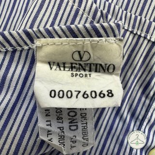 (TUD2.3) Camicia a righe Valentino Sport Made in I