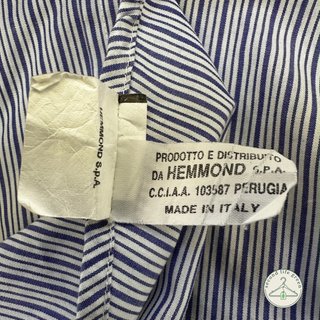 (TUD2.3) Camicia a righe Valentino Sport Made in I