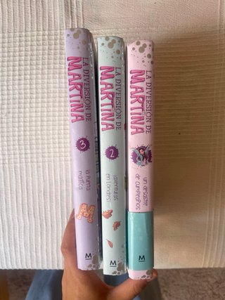 Libros de Martina , en muy buen estado