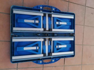 Mesa y sillas camper plegables