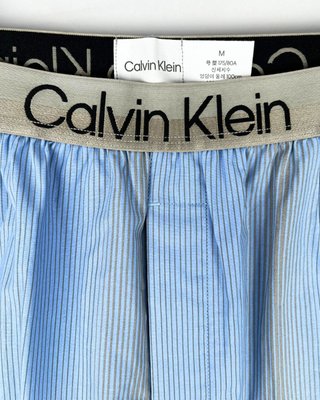 Boxer Calvin Klein M USA righe blu/grigio