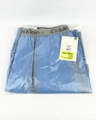 Boxer Calvin Klein M USA righe blu/grigio