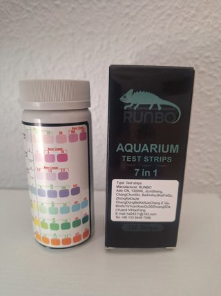RUNBO 150 Tiras Test Acuario 7 en 1