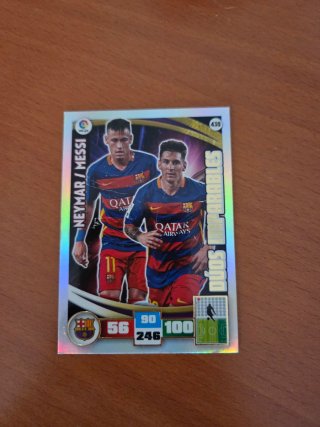 Cromo Panini Adrenalyn XL Neymar / Messi 2015-16