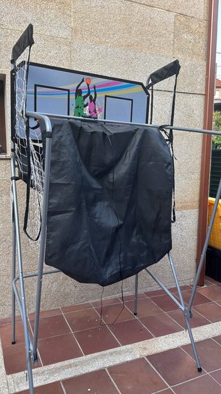 Juego Baloncesto Plegable con Pelotas