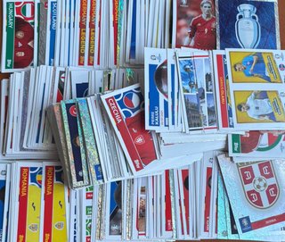 475 Cromos Euro 24 Topps Diferentes