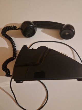 Teléfono antiguo de disco