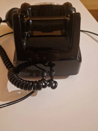 Teléfono antiguo de disco