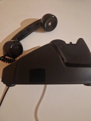Teléfono antiguo de disco
