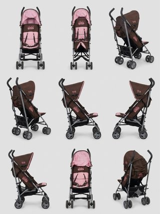Silla de paseo plegable niña