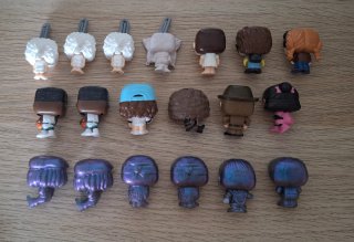 Mini funkos kinder stranger things