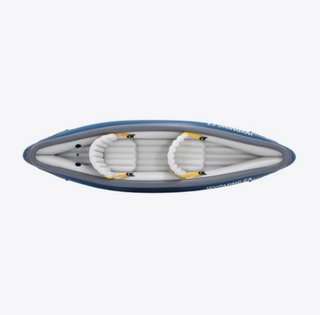 Kayak Hinchable Intex Wyoming C2 + Remos + Hinchad