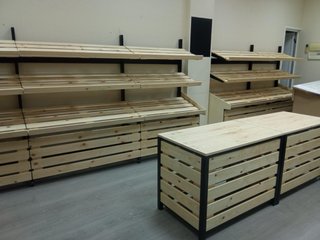 Mueble Frutería Madera