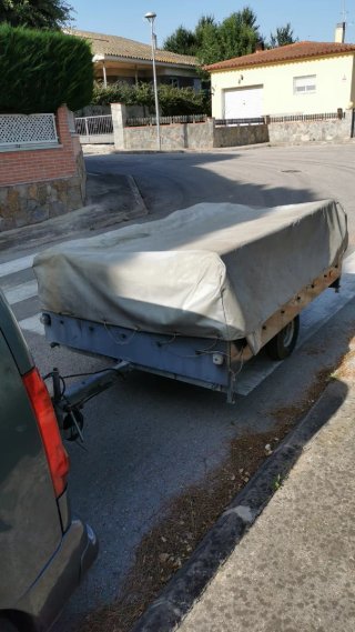Remolque tienda Comanche con papeles!